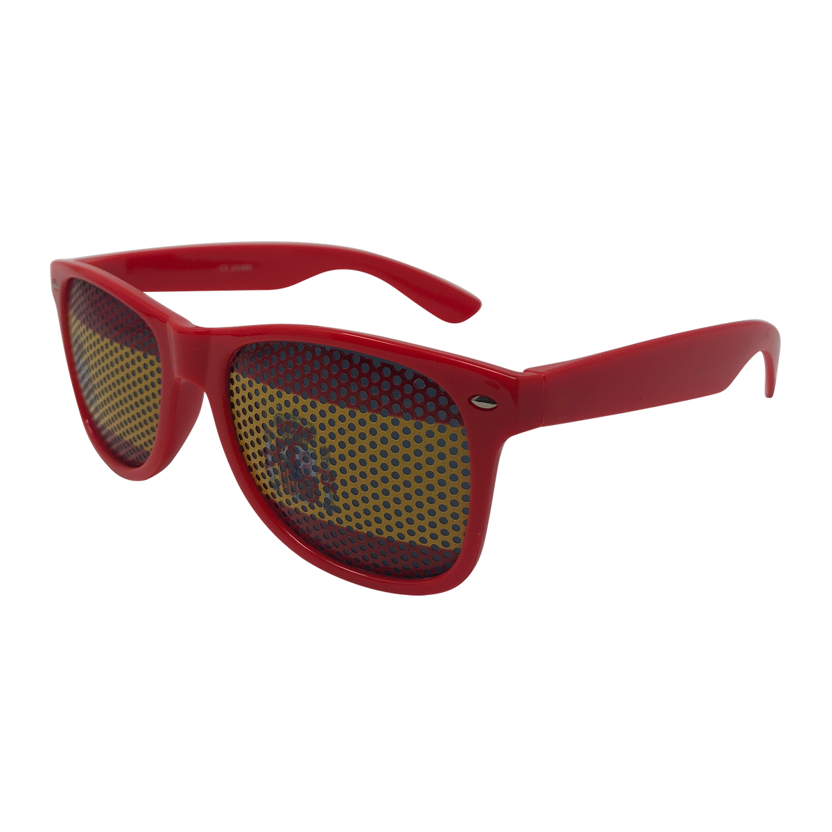 Novelty Sunglasses - Spain Flag Lens Print