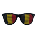 Novelty Sunglasses - Belgium Flag Lens Print