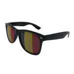 Wholesale Novelty Sunglasses - Belgium Flag Print