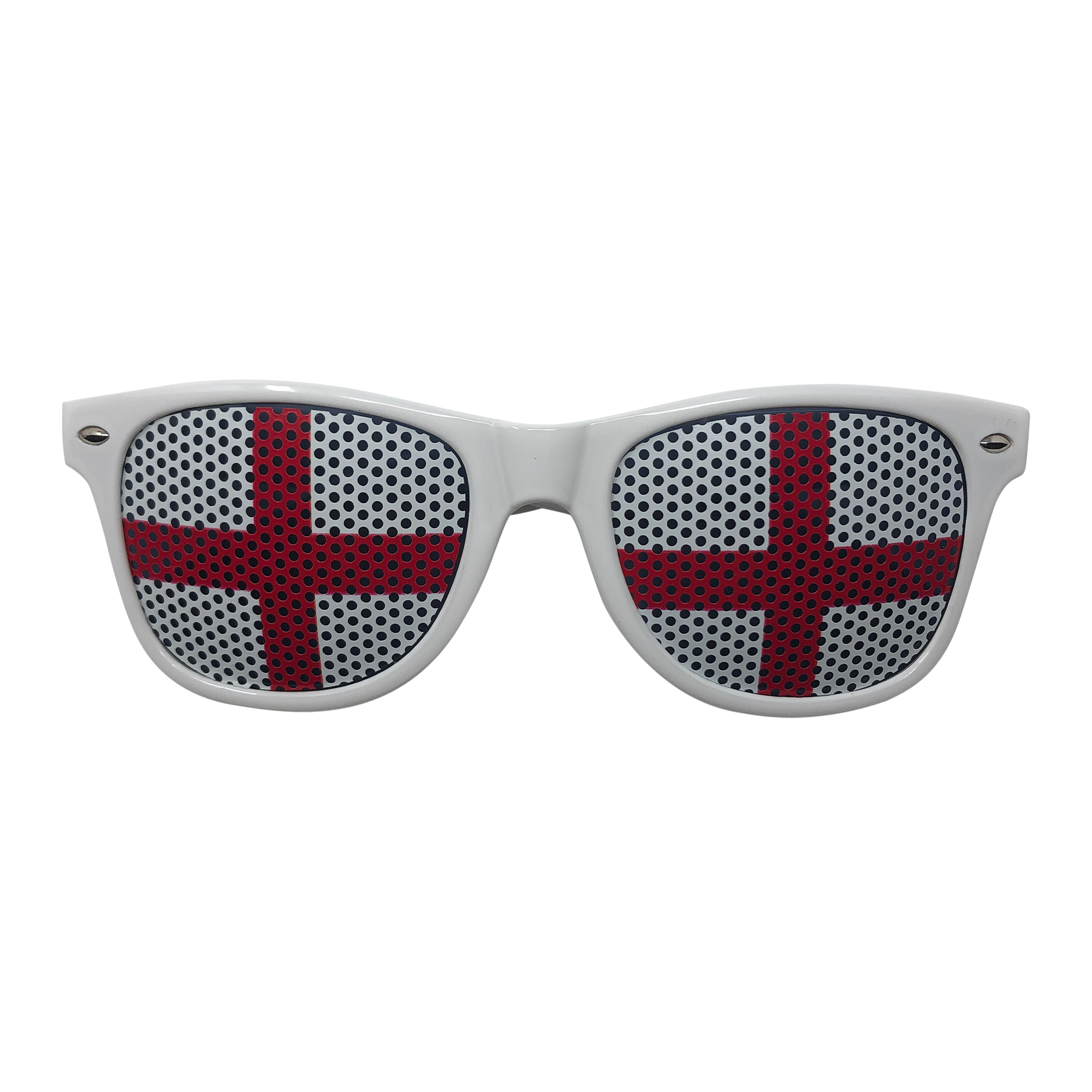 Novelty Sunglasses - England Flag Lens Print