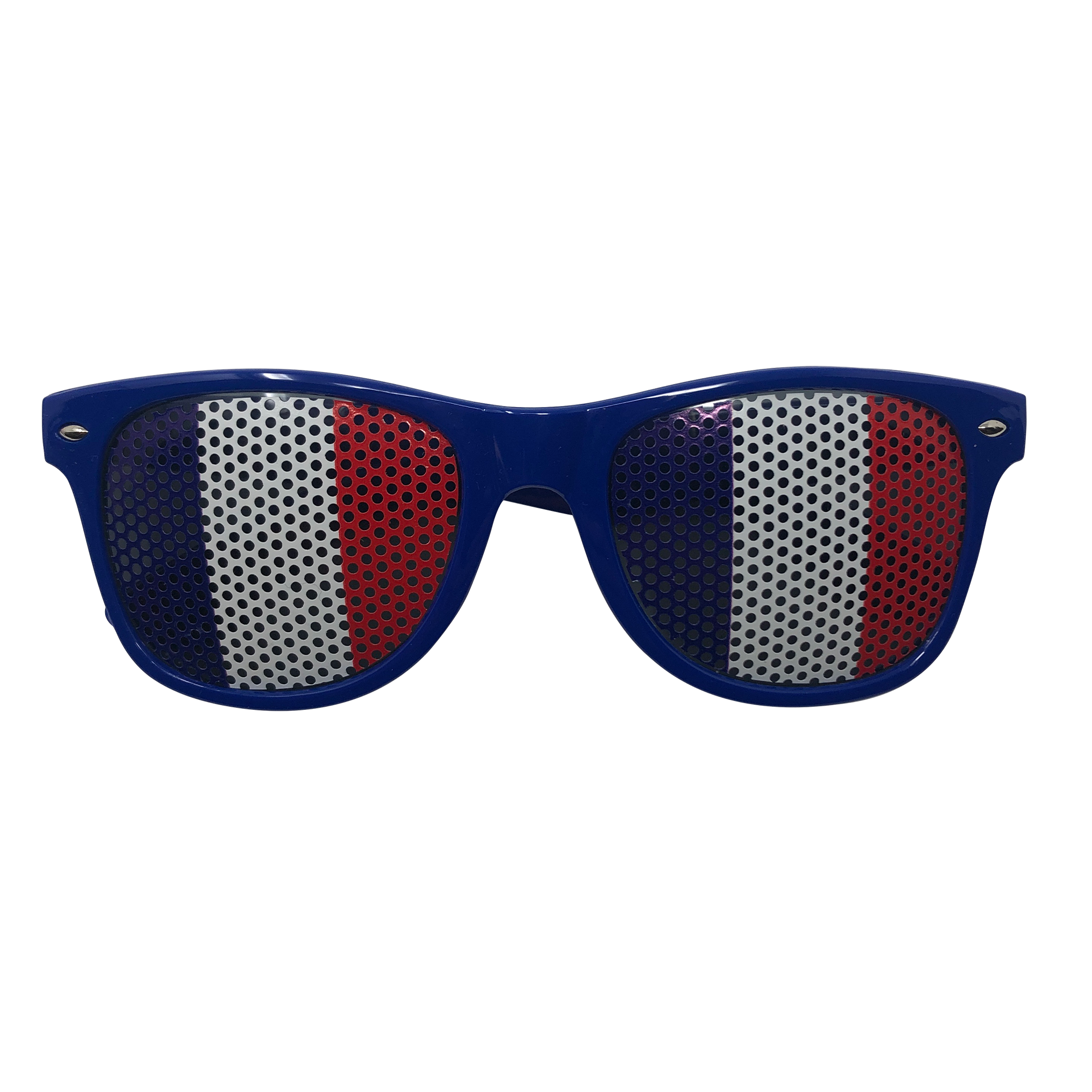 Novelty Sunglasses - France Flag Lens Print