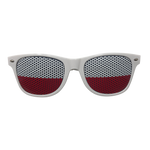 Novelty Sunglasses - Poland Flag Lens Print