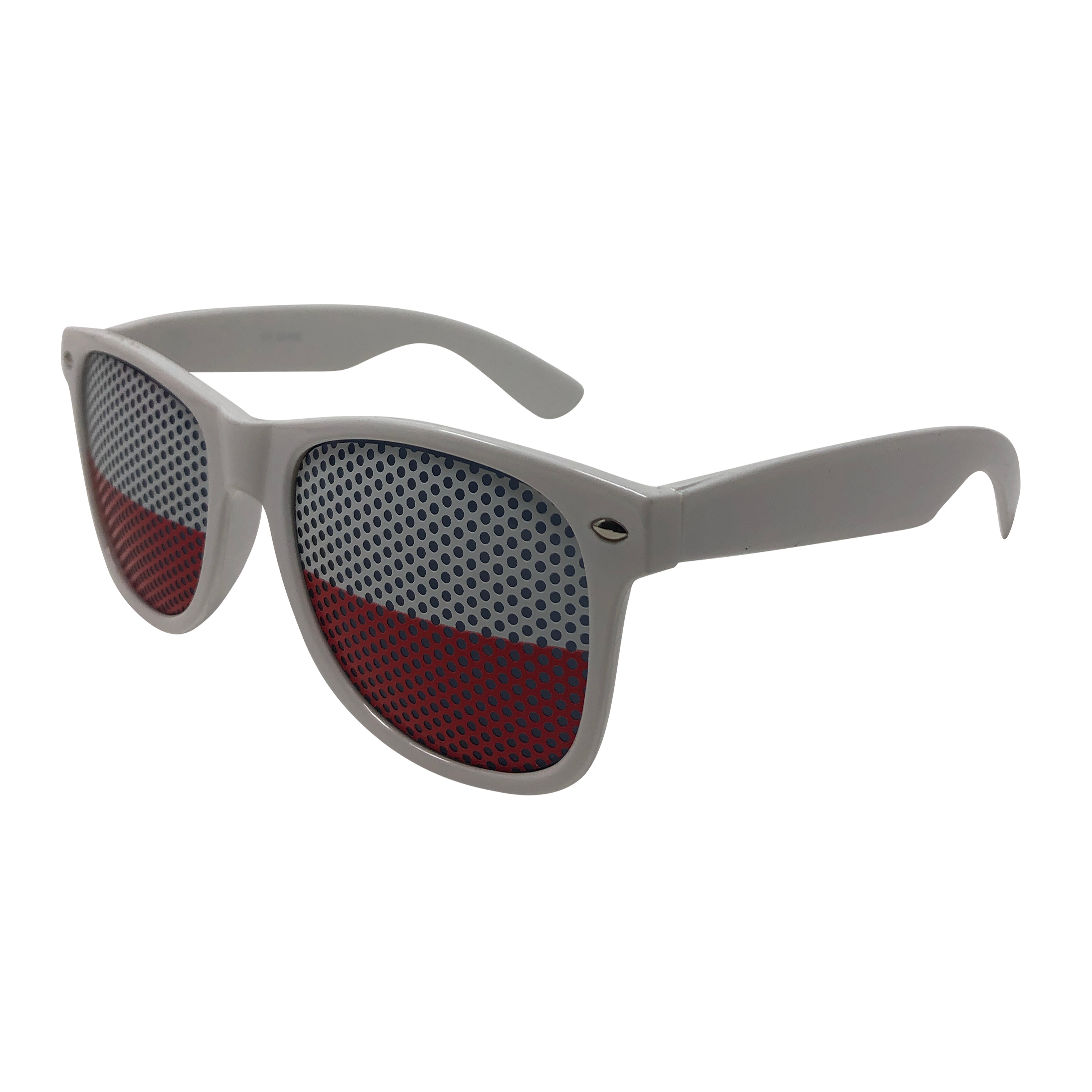 Wholesale Novelty Sunglasses - Poland Flag Print