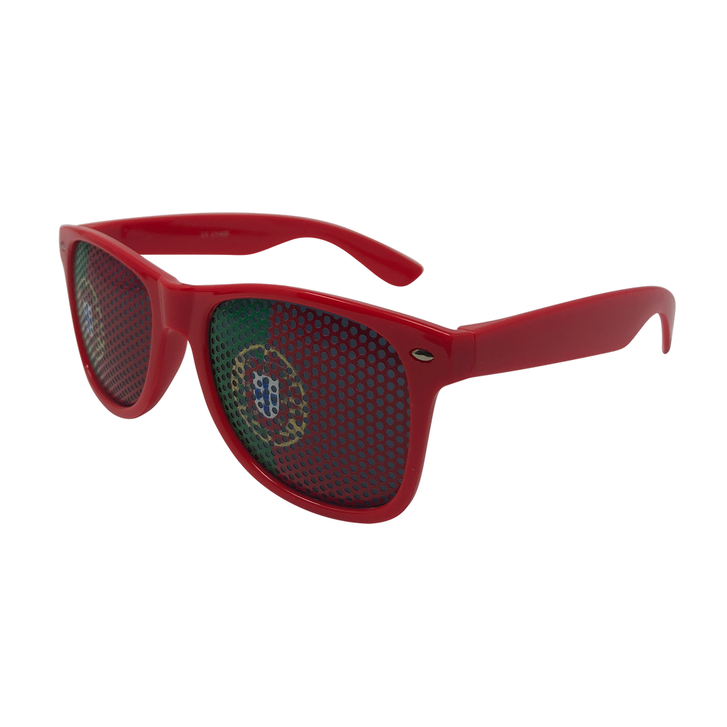 Wholesale Novelty Sunglasses - Portugal Flag Print