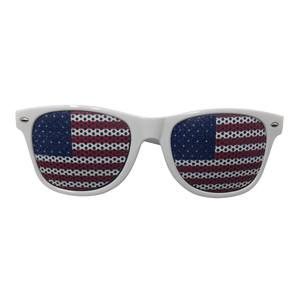 Novelty Sunglasses - USA Flag Lens Print