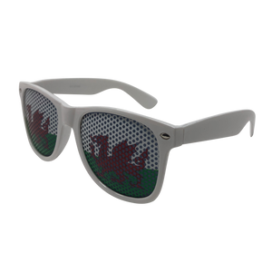 Novelty Sunglasses Wales Flag Lens Print