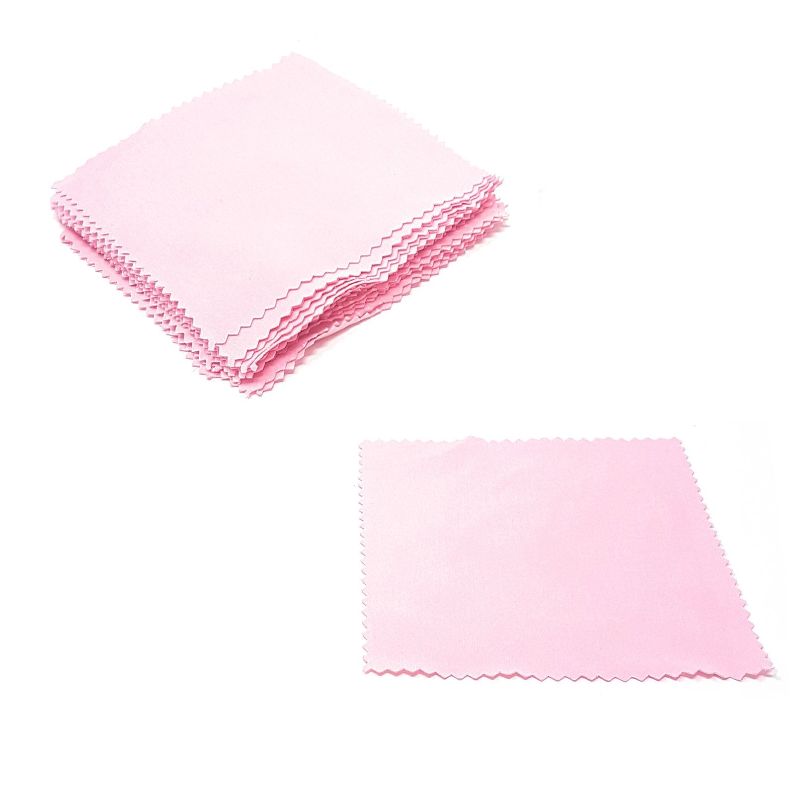 Wholesale Lens Cleaning Cloths - Light Pink