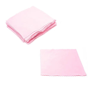 Wholesale Lens Cleaning Cloths - Light Pink