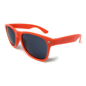 Wholesale Kids Classic Sunglasses - Orange Frame, Black Lens