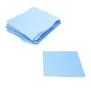 Wholesale Lens Cleaning Cloths - Sky Blue